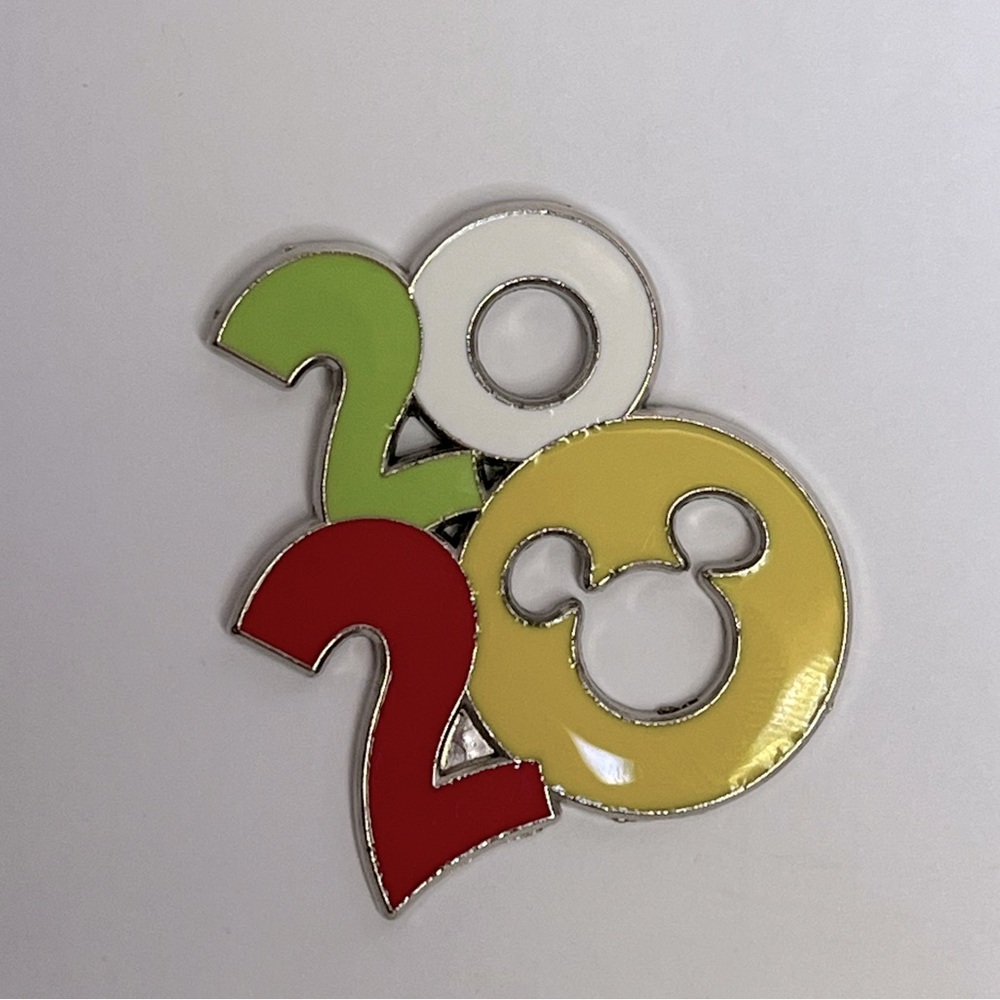 Mickey Mouse 2020 Dated Year Booster Disney Parks Pin 137536